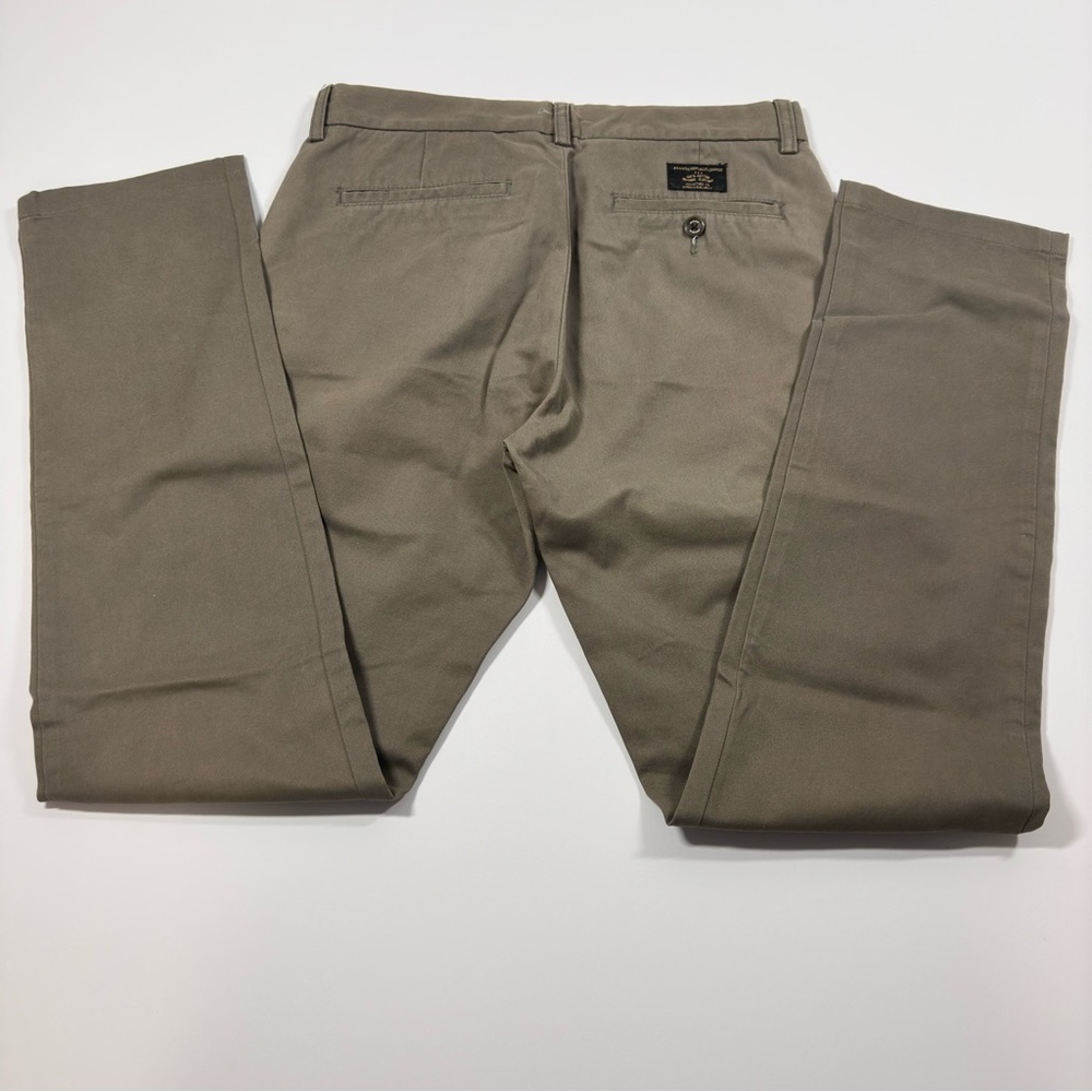Banana Republic  Dress Pants Straight Fit Gavin Mens 29x40 Army Green - Greyish